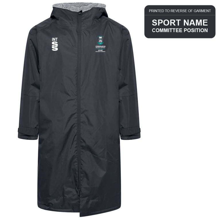 Swansea University Women's Rugby - Active Thermal Fleece Robe - Unisex Fit
