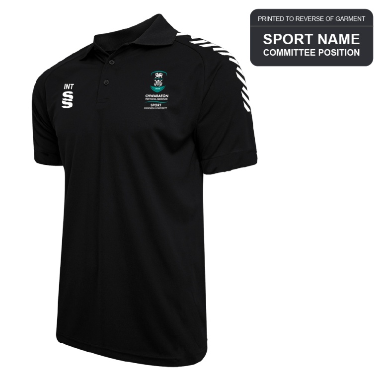 Swansea University Women's Rugby - Dual Solid Colour Polo Shirt - Unisex Fit
