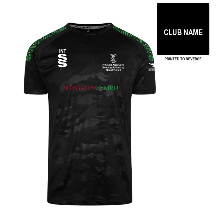 Swansea University - Cricket - Camo T-Shirt