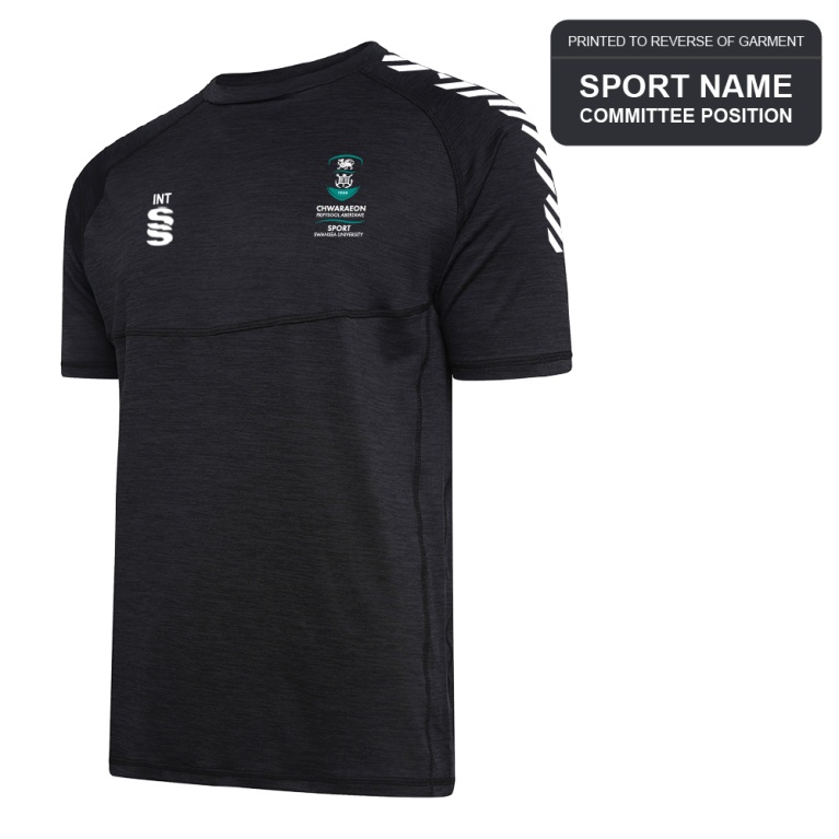 Swansea University Sport - Dual Gym T-shirt - Unisex Fit