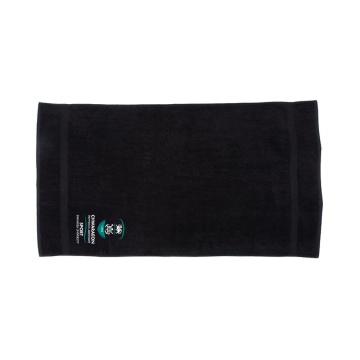 Swansea University Sport - Luxury Range Bath Towel - Black