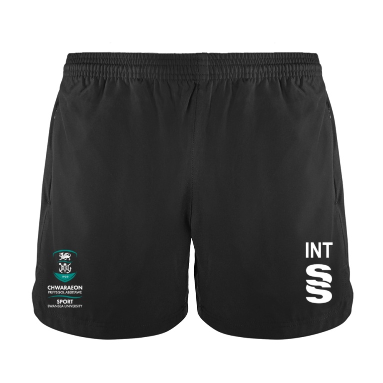 Swansea University Women's Rugby - Performance Gym Short - Women's Fit