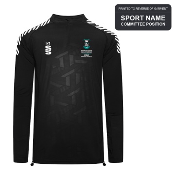 Swansea University Women's Rugby - Impact 1/4 Zip Performance Top - Unisex Fit