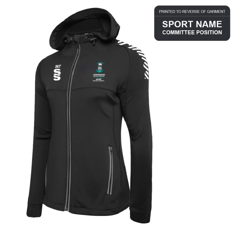 Swansea University Women's Rugby - Dual Full Zip Hoody - Women's Fit