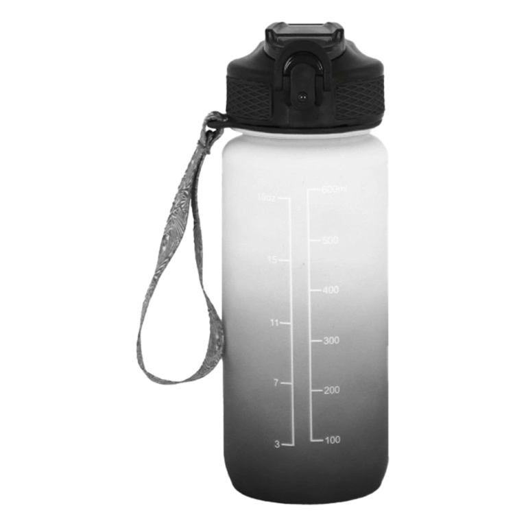 Swansea University Sport - Water Bottle - Black - 600ml