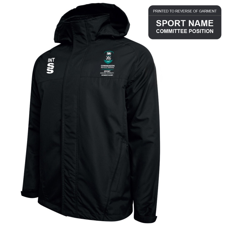 Swansea University Women's Rugby - Dual Fleece Lined Jacket - Unisex Fit